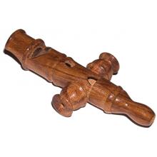 Cutt Down Game Calls DUo Whistle - Calls All Whistling Ducks, Mallard Drake, & Quail Rosewood