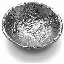 Wilton Armetale Grapes Large Round Bowl/Polished/bx - 353707