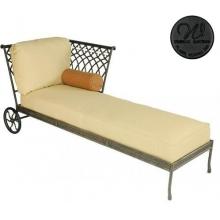Windham Castings Provence Tailored Back Day Chaise Lounge Frame Only, Black