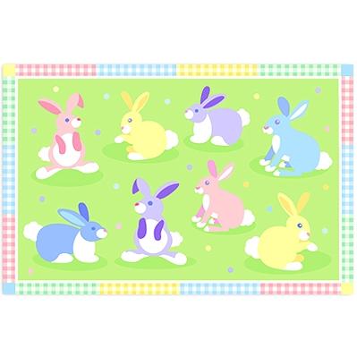 Olive Kids Laminate Placemat - Bunnies