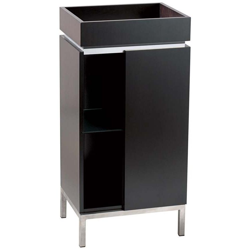 The American Standard Studio Demi-Apothecary Cabinet - Black - 9205.200.339
