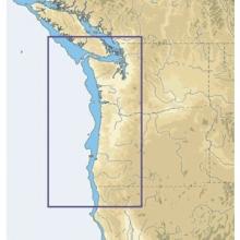 C-Map NT NA-C606 - Coos Bay To Cape Flattery, Bathymetric - C-Card
