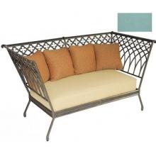 Windham Castings Provence Salon Day Bed Cushion , Canvas Spa Blue L