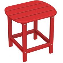 Poly-Wood Recycled Plastic Wood South Beach Adirondack End Table - 15 Inch Square
