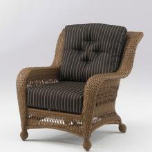 Outdoor GreatRoom Company Wicker Chair W/ Espresso Cushions