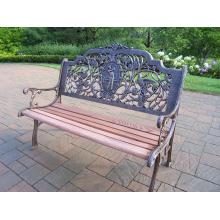 Oakland Living Golfer Cast Aluminum Wooden Bench - Antique Bronze