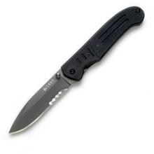 Ignitor T, Black/Black G10 Handle, Fire Safe, Serrated