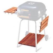 Meco 1255 Replacement Wooden Leg Shelf And Two Side Tables Kit