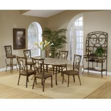 Hillsdale Brookside 7-piece Rectangle Dining Set With Oval Back Chairs - Brown - 4815dtbcov7