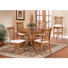 Hillsdale Bayberry 5-piece Round Dining Set - Oak - 4766dtbcrnd