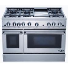DCS Ranges 48 Inch Natural Gas Range With Griddle By Fisher Paykel - RGT-486GD