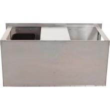 BBQ Guys 260 Series Single Door, Double Drawer & Trash Tilt-Out Combo Back View