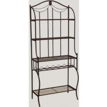 Hillsdale Camelot Bakers Rack - Black/gold - 41417