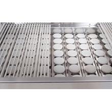 Ceramic Moon Rock Briquettes And Stainless Tray