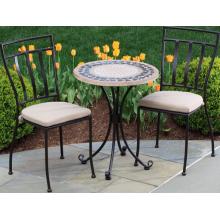 Alfresco Home Napoli 24 Inch Round Bistro Table Group