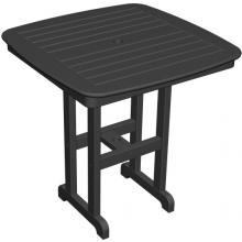 Poly-Wood Nautical Recycled Plastic Wood Bar Table