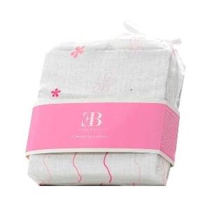 Elegant Baby Muslin Swaddling Baby Blankets Set - Pink