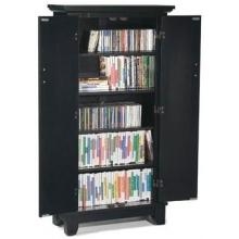 Home Styles Arts And Crafts Media Cabinet - Ebony - 5181-08