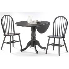International Concepts Dining Essentials 42 Inch Round Dining Set - T01-3048 C01-212 (4)