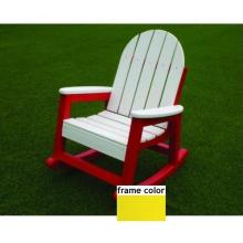 Eagle One Recycled Plastic Kids Alexandria Rocker - Yellow