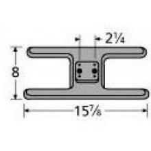 Cast Iron H Twin, Centered, 2.25 Inch Offset Burner Head 20902