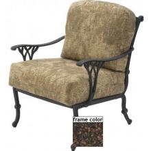 Suncoast Olympia Deep Seating Cast Aluminum Leisure Chair - Mahogany