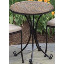 Alfresco Home Ferrone 24 Inch Round Bistro (Top & Base)