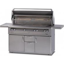Alfresco LX2 56 Inch Gas Grill On Cart With Sear Zone And Rotisserie