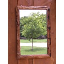 Groovy Stuff Teak Wood Cabin Mirror - TF-061-E