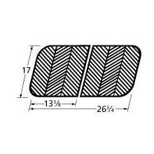 Porcelain Coated Cast Iron Rectangle Cooking Grid 67302