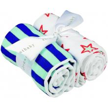 Elegant Baby Ahoy Matey Burp Cloth Set
