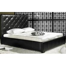 Abbyson Living Embassy Leather King Bed Espresso LI-HC005-KI