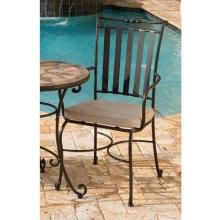 Alfresco Home Classico Outdoor Arm Chair With Cushion - Set Of 2