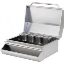 Cal Flame Stainless Steel Drop-in Ice Bin Chest