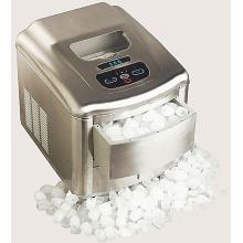 Whynter T-2MA SNO Compact Portable Ice Maker With Water Connection - Stainless Steel Brushed Nickel