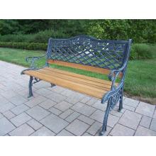 Oakland Living Tea Rose Aluminum Bench