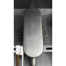 Close-Up of Cast Stainless Steel Burner