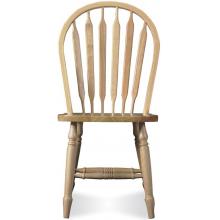 International Concepts Dining Essentials Windsor 38 Inch High Arrowback Chair - With Turned Legs - Natural - C01-213