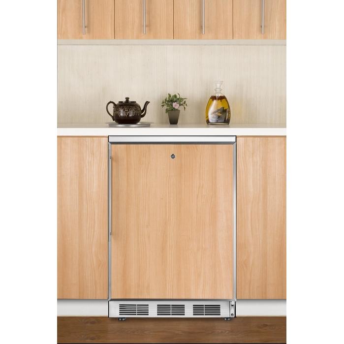 Summit Professional SWC6GWL-BIFR Under-Counter Wine Cellar