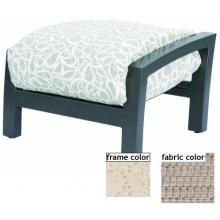 Suncoast Madrid Aluminum Ottoman