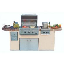 BBQ Guys Trinidad 72 Inch BBQ Grill Island