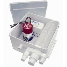 Rule 800 G.P.H. Shower Drain Kit W/ Multi-Port Inlet