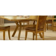 Hillsdale Grand Bay Rectangle Dining Table Medium Oak - 4337-814