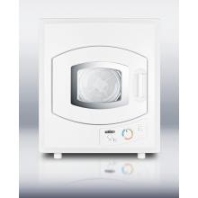 Summit SPD1205 24-Inch Compact Portable Electric Dryer - White