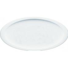 HouseMark Series Large Oval Address Plaque - All White