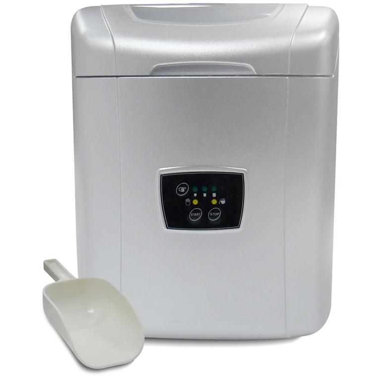 Vinotemp VT-ICEMP25 Tabletop Portable Ice Maker - Silver