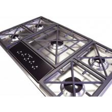 Caldera 36 Inch Five Burner Natural Gas Cooktop With Touch Control
