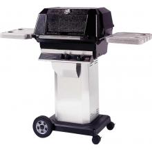 MHP Gas Grills WNK4 Propane Gas Grill W/ SearMagic Grids On Stainless Cart