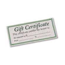 $50 Gift Certificate