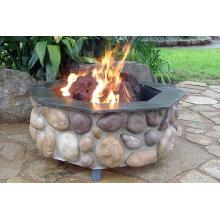FireScapes The Colorado Octagonal Propane Fire Pit